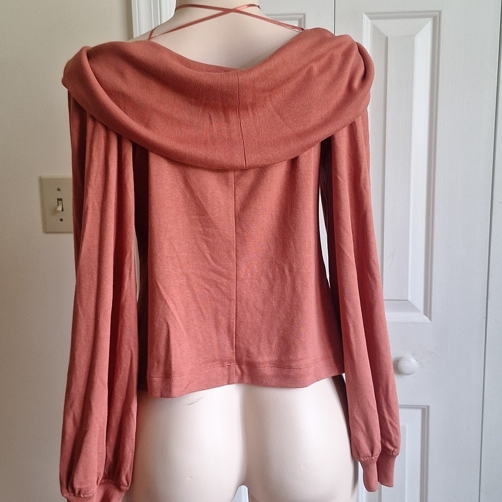 NWT! Banana Republic Soft Luxe Off Shoulder Sweater Top Size Large - Picture 5 of 9